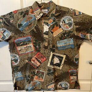 Reyn Spooner Vintage Hawaiian Shirt - Men's L